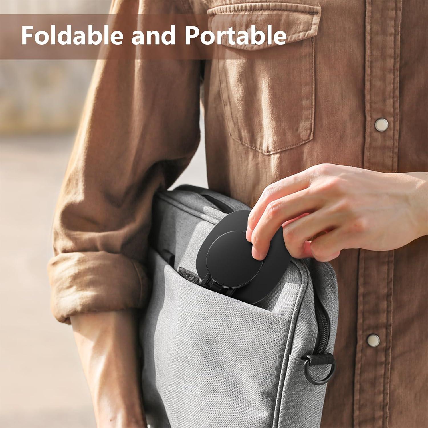 Soporte Magnético para Teléfono CreaDream Negro 360°