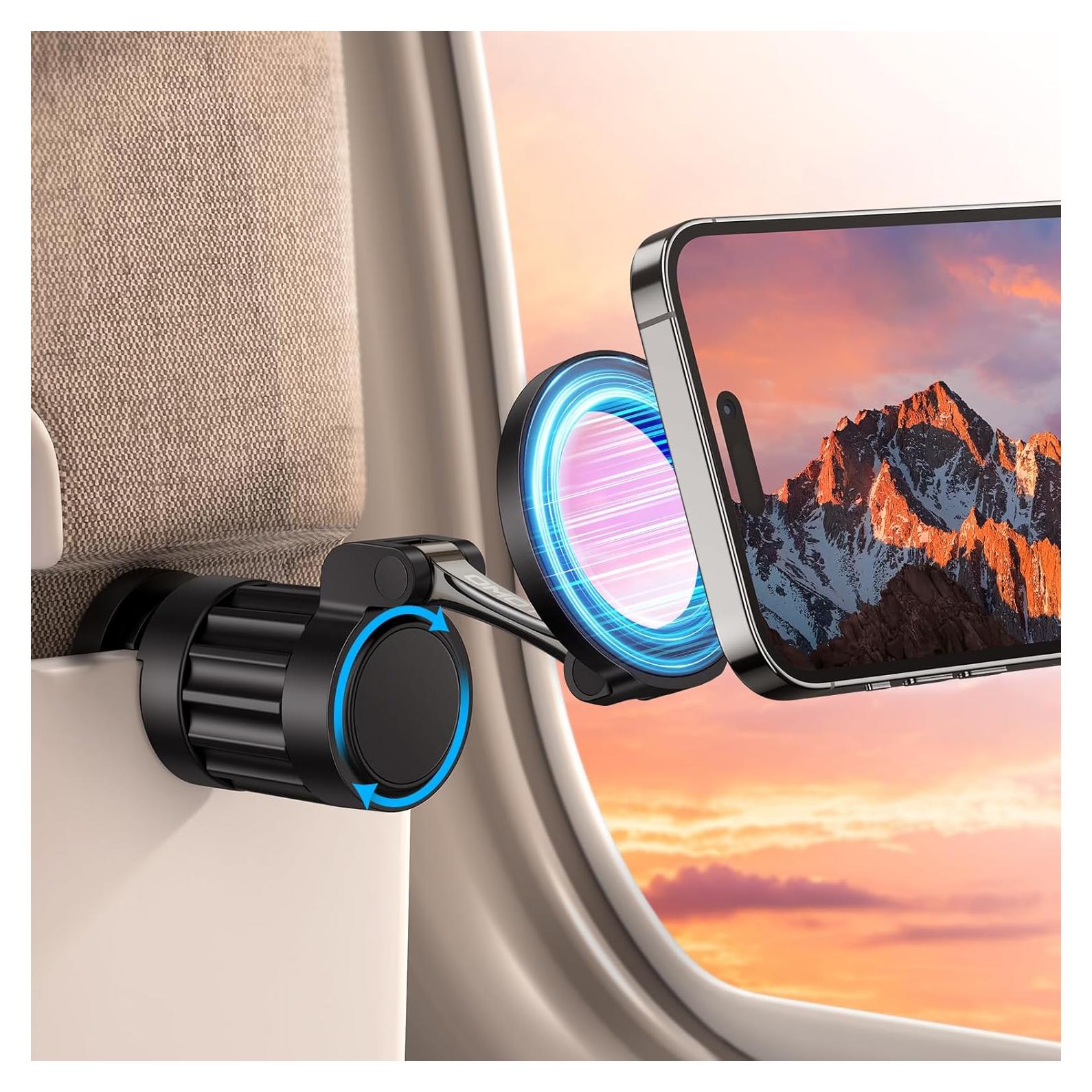 Soporte de Teléfono Magnético Rotativo 360° OMOTON para iPhone