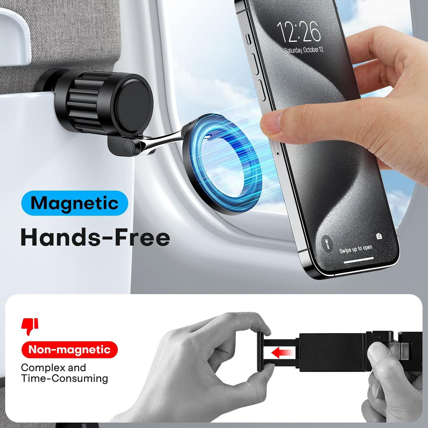 Soporte de Teléfono Magnético Rotativo 360° OMOTON para iPhone