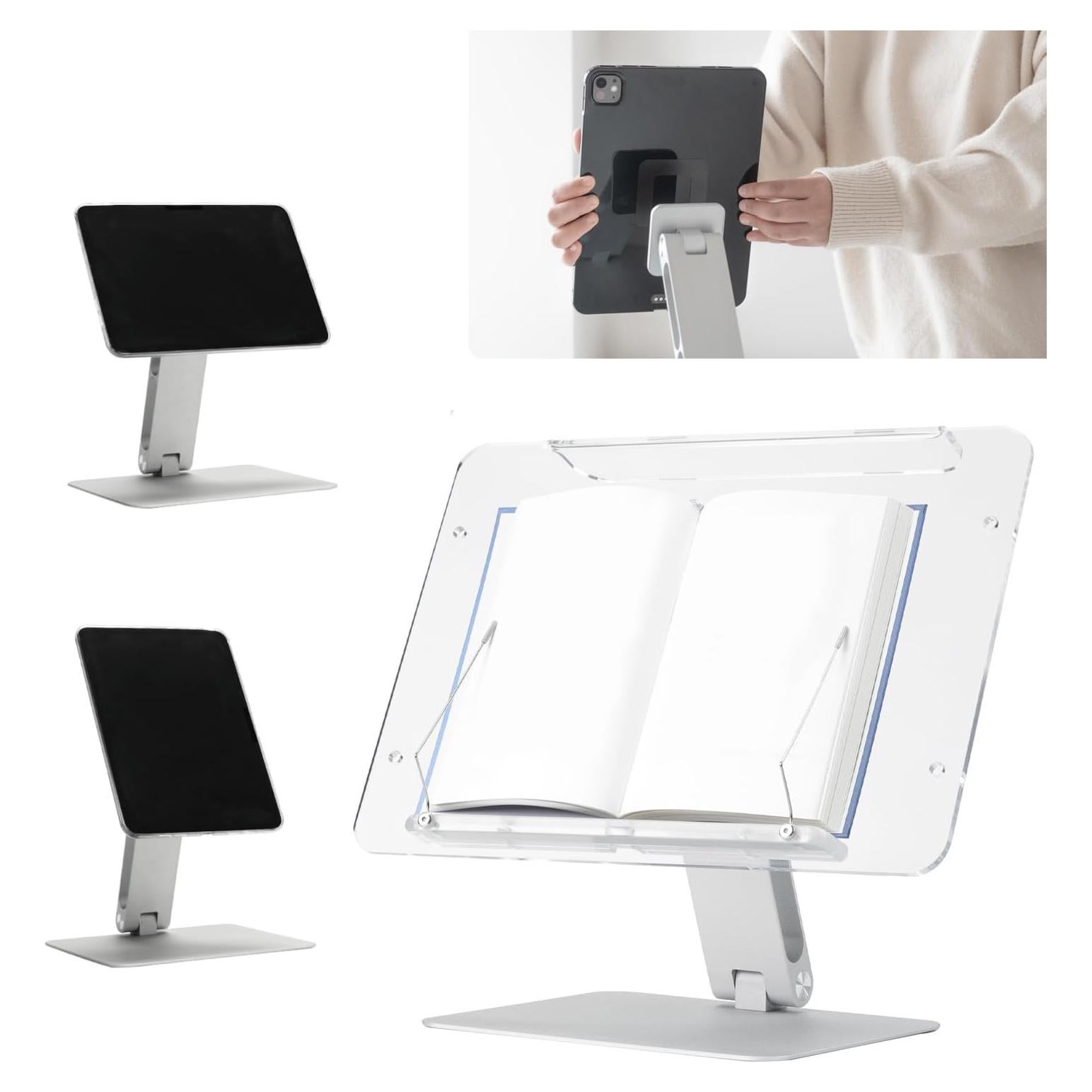 Soporte Magnético para Libros y Tablets MITER 2-en-1