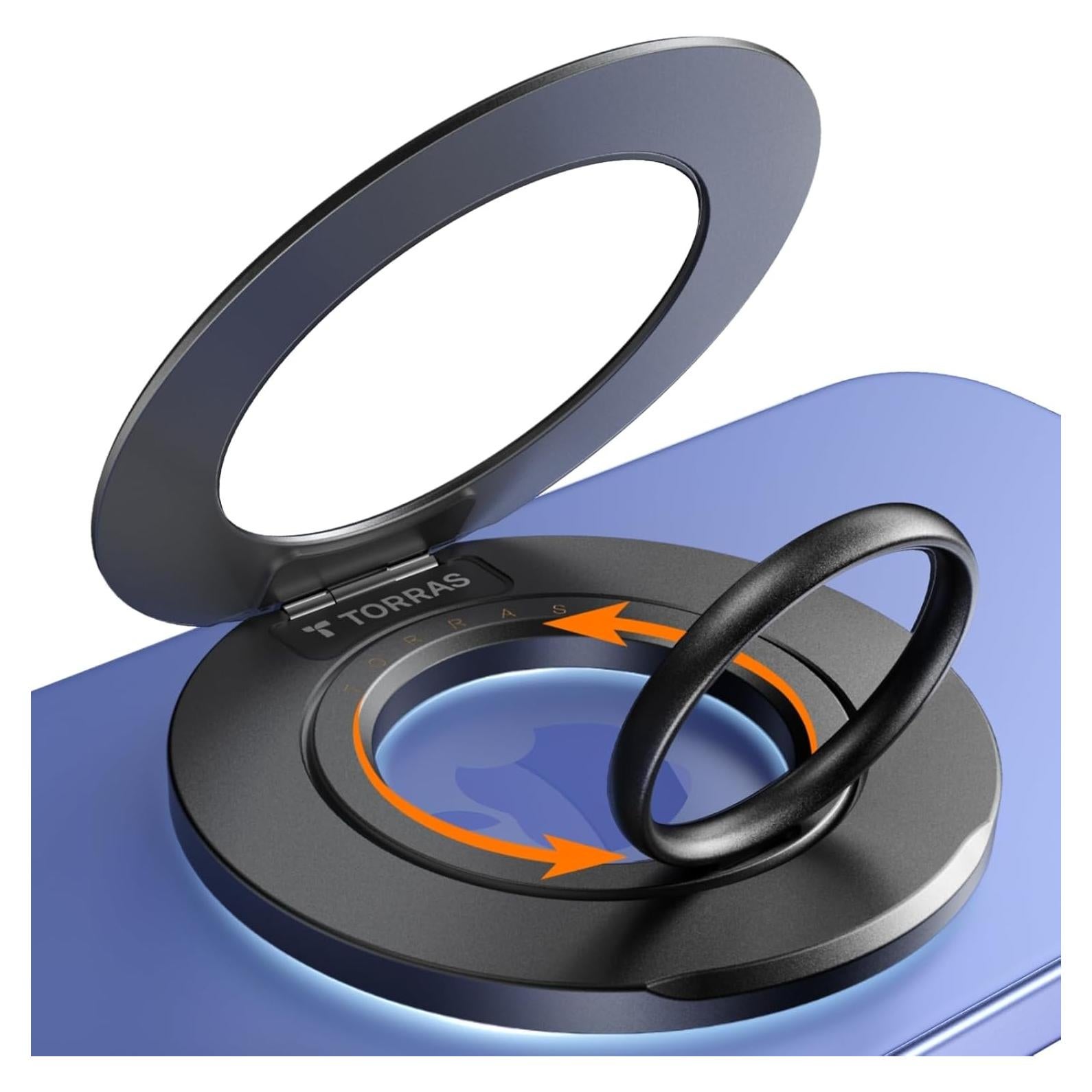 Soporte Magnético para Teléfono TORRAS Negro Delgado 2024