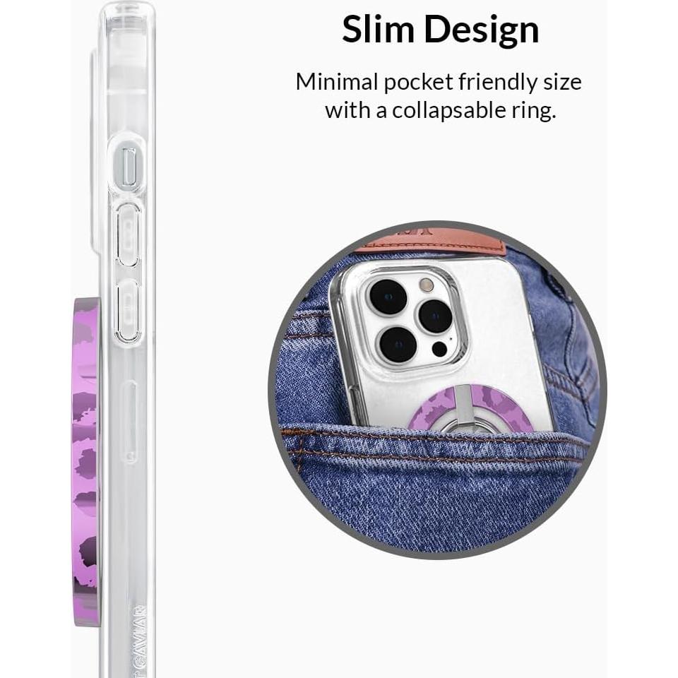 Soporte Magnético Ajustable Velvet Caviar para iPhone 16-12