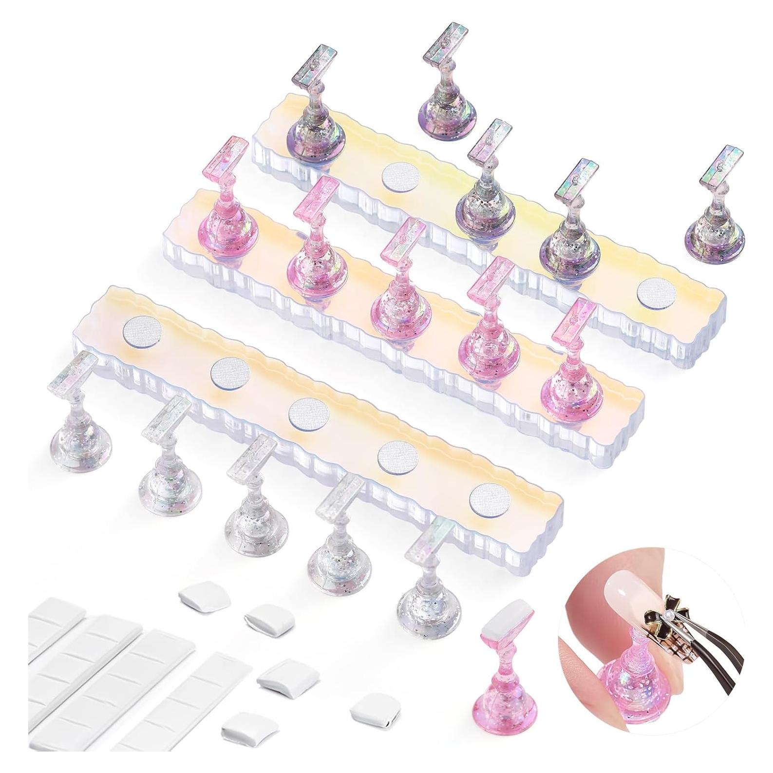 Set de Soporte para Uñas Etercycle 2 Piezas Acrílico