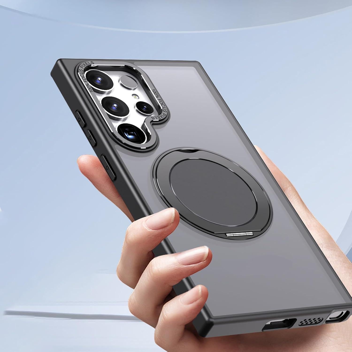 Funda magnética Samsung Galaxy S22/S23 Ultra con 2 protectores