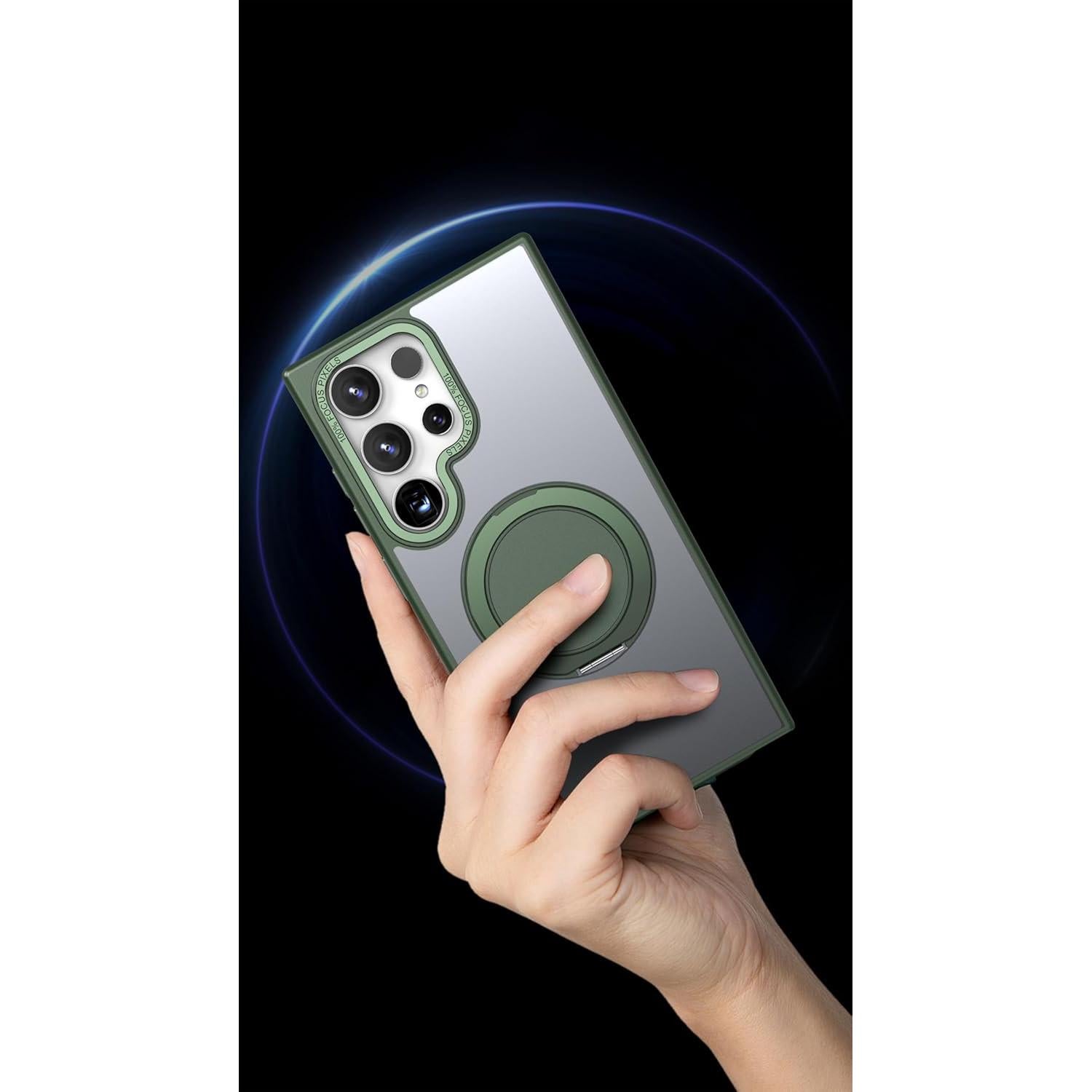 Funda magnética Samsung Galaxy S22/S23 Ultra con 2 protectores