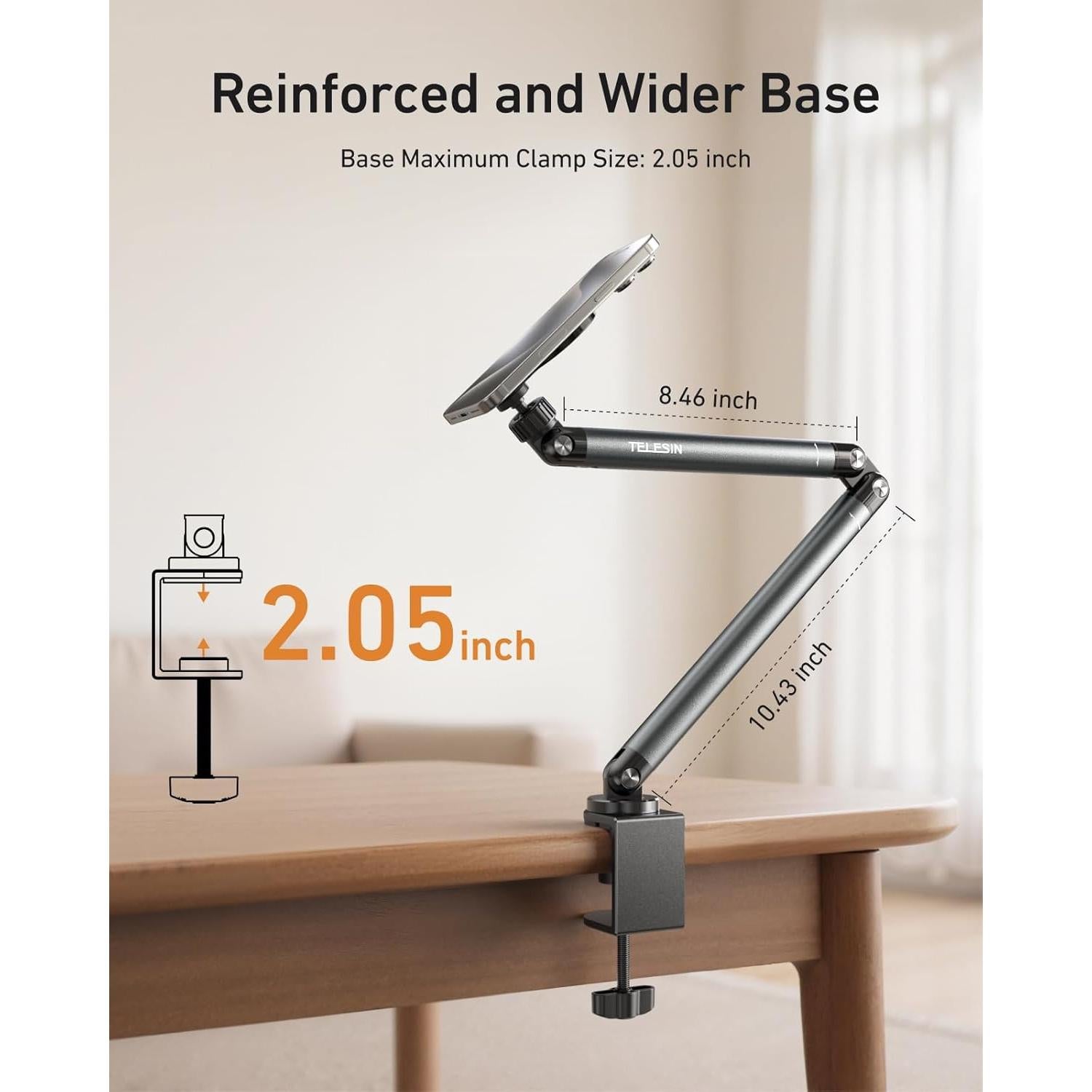 Soporte Magnético TELESIN para Teléfono y Tableta 360°