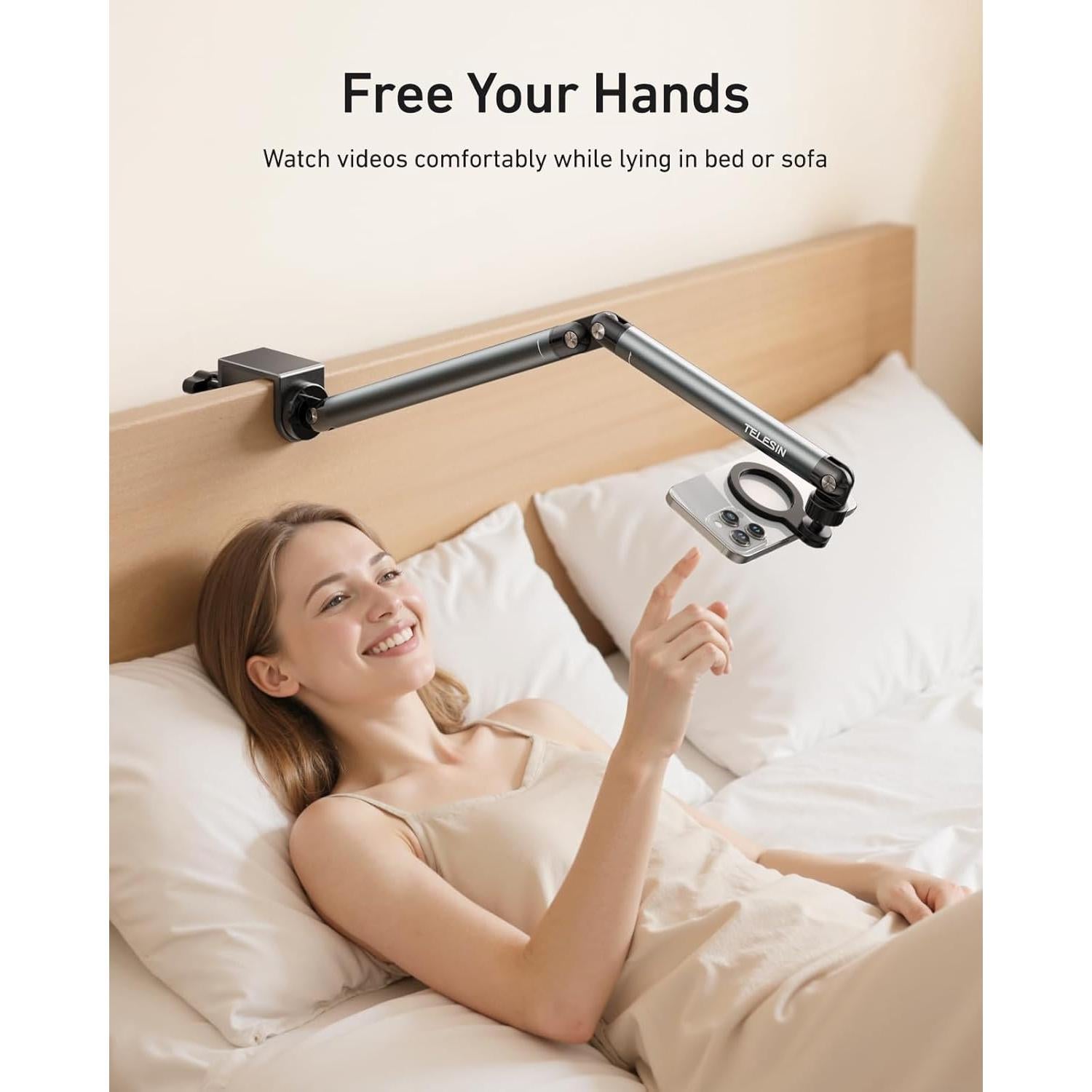 Soporte Magnético TELESIN para Teléfono y Tableta 360°