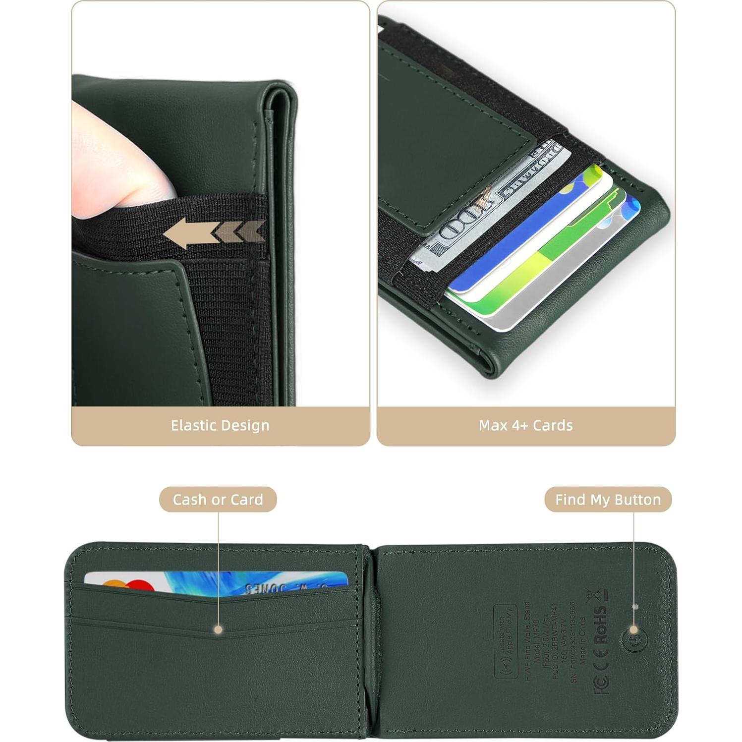 Billetera Magnética HiWe con Find My para iPhone 16/15/14/13/12