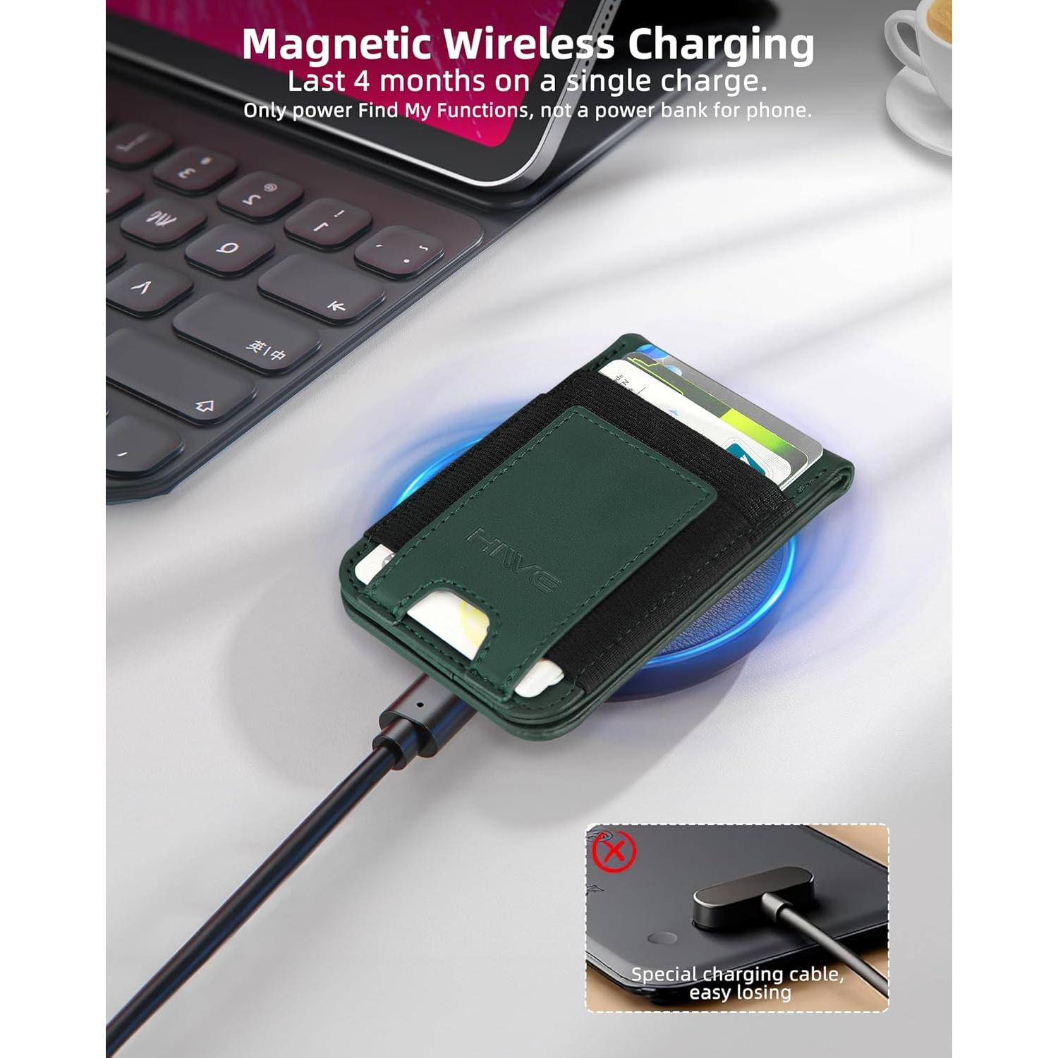 Billetera Magnética HiWe con Find My para iPhone 16/15/14/13/12