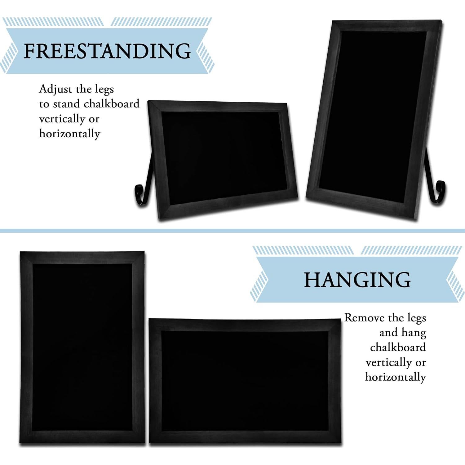 Tablero de Anuncios Magnético 29x43 cm TenXVI Negro