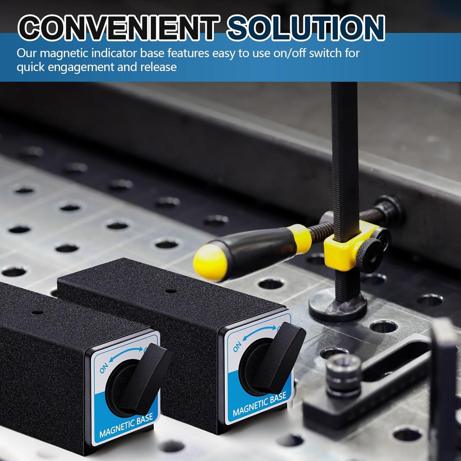 Soporte Magnético Reallnaive 2 Pcs 119 kg Interruptor On/Off