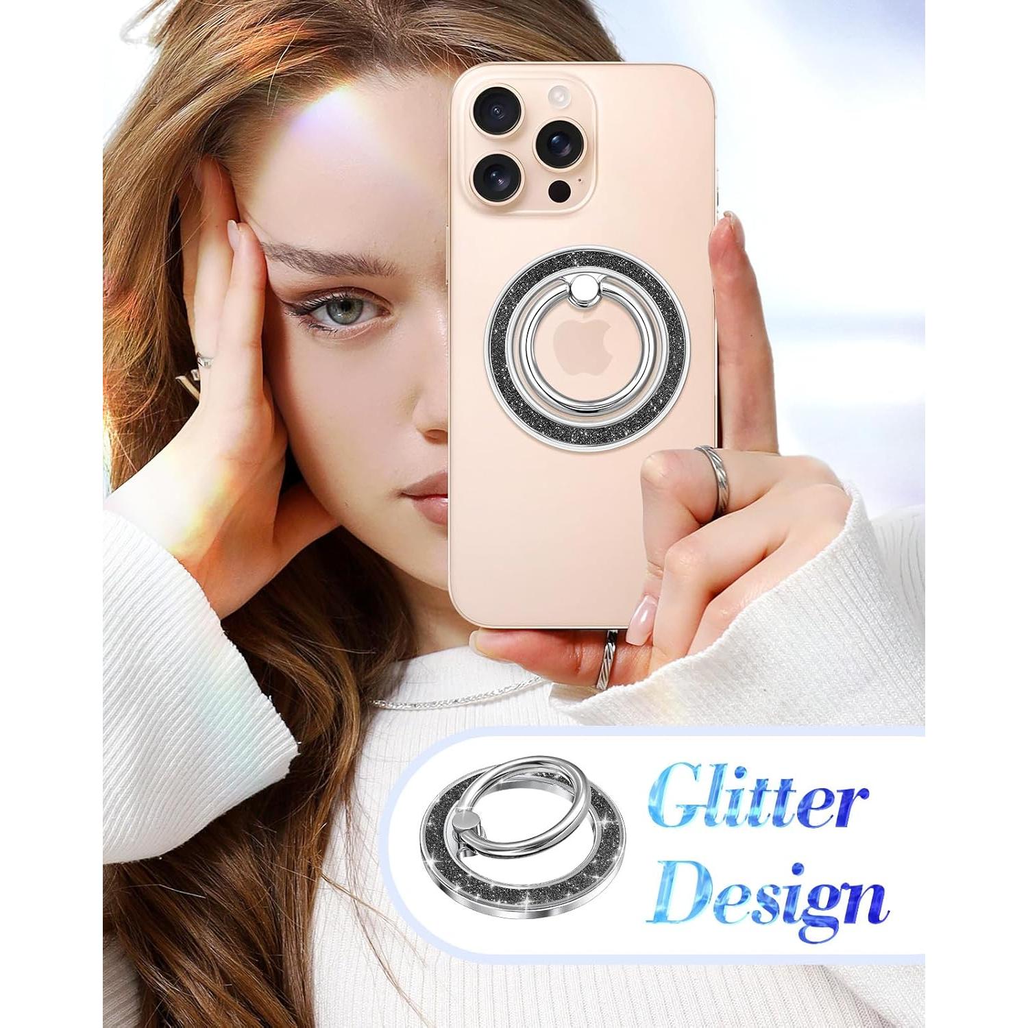 Soporte Magnético para Teléfono LISEVO Anillo Negro