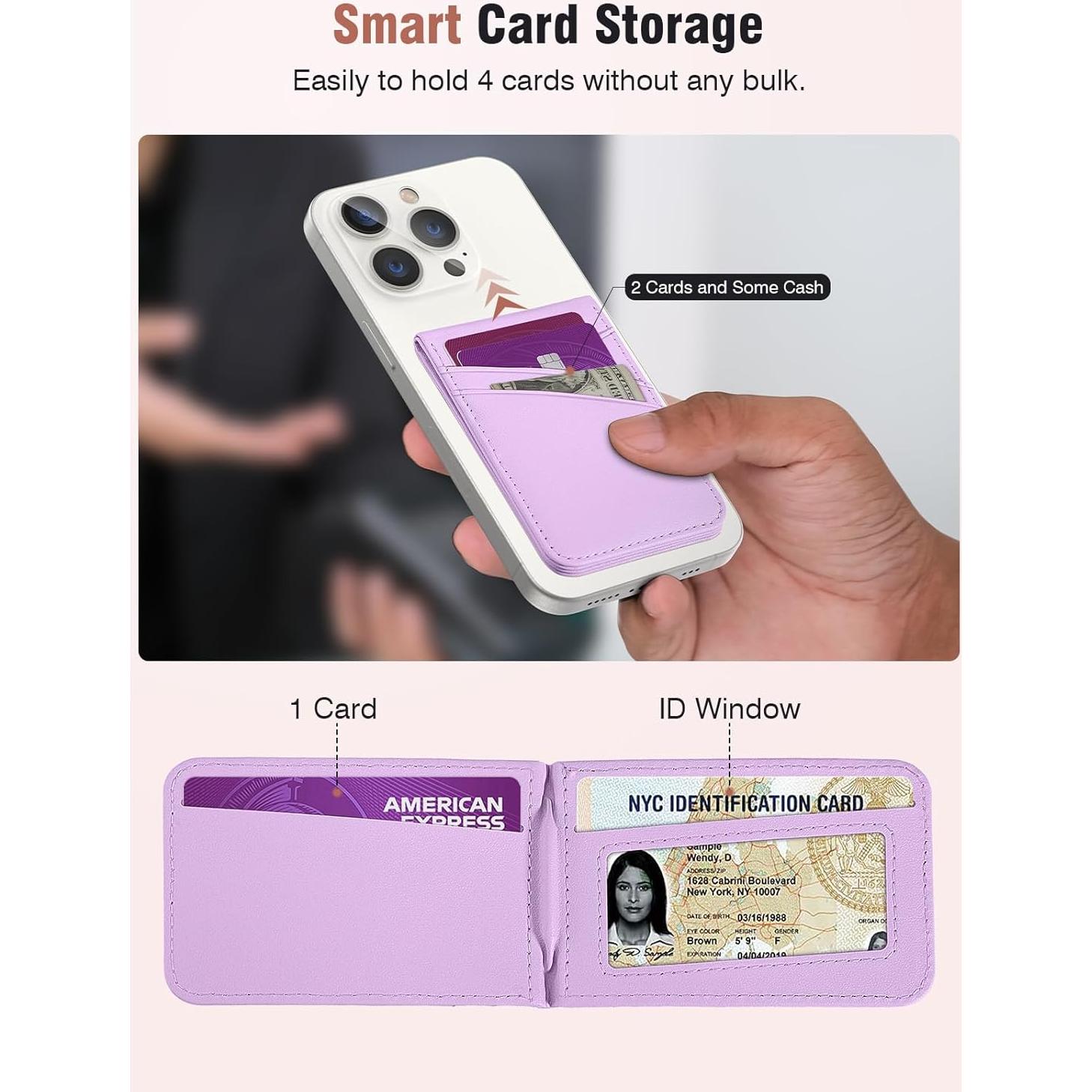 Soporte Cartera Magnética TopMade para iPhone 15/14/13/12