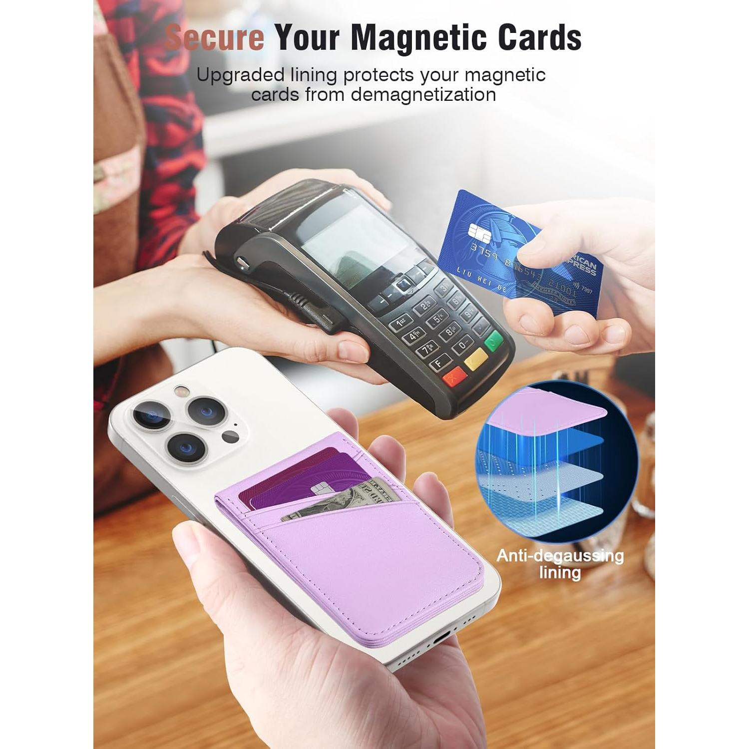 Soporte Cartera Magnética TopMade para iPhone 15/14/13/12