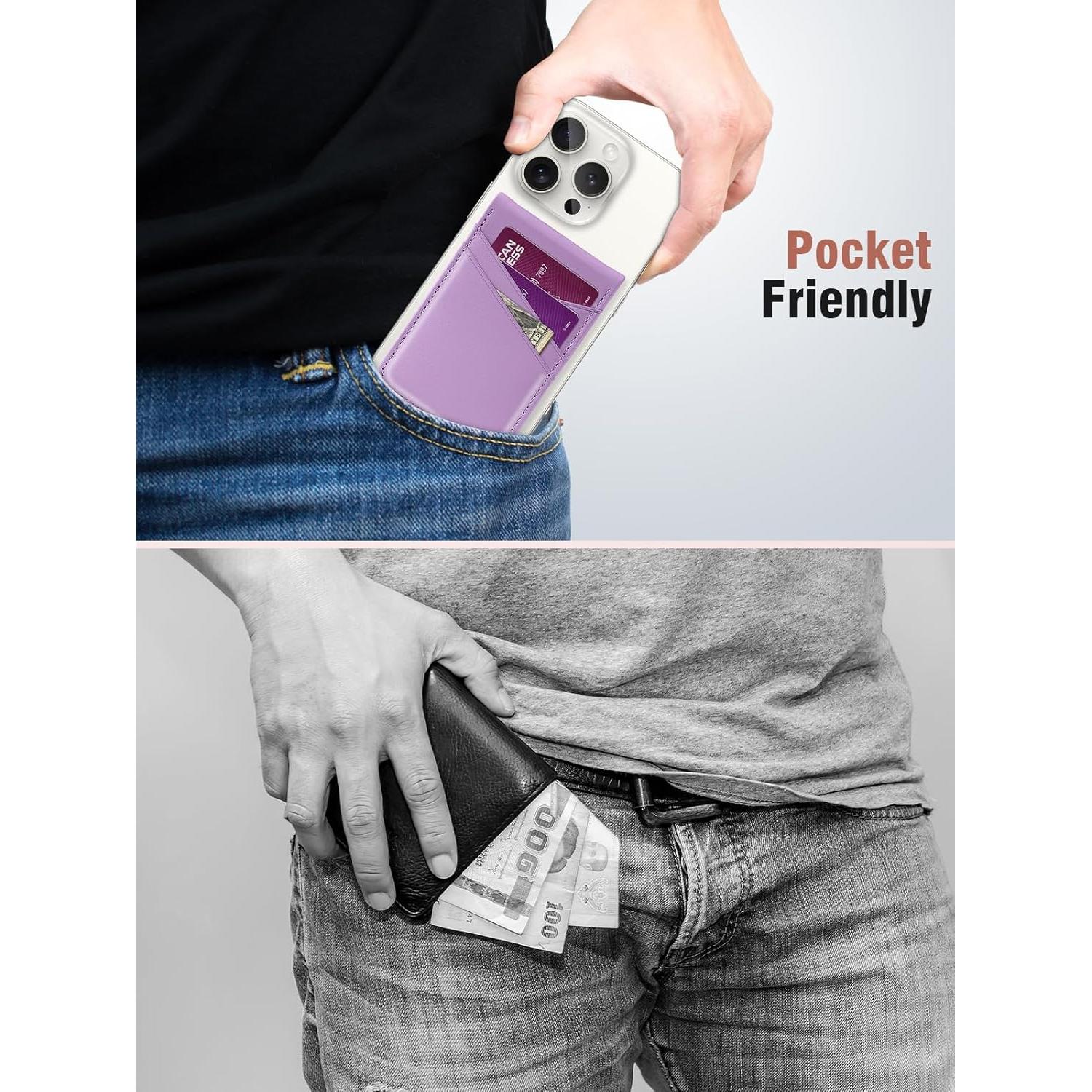 Soporte Cartera Magnética TopMade para iPhone 15/14/13/12