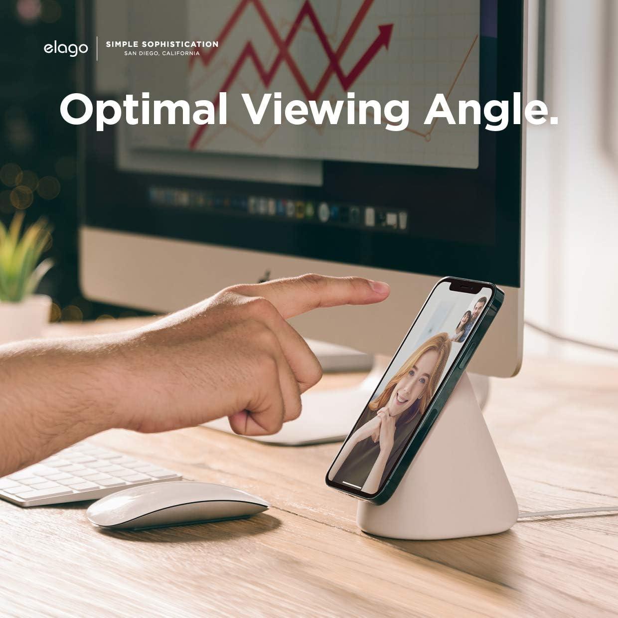 Soporte de Carga elago MS1 para iPhone 16/15/14/13/12 Rosa