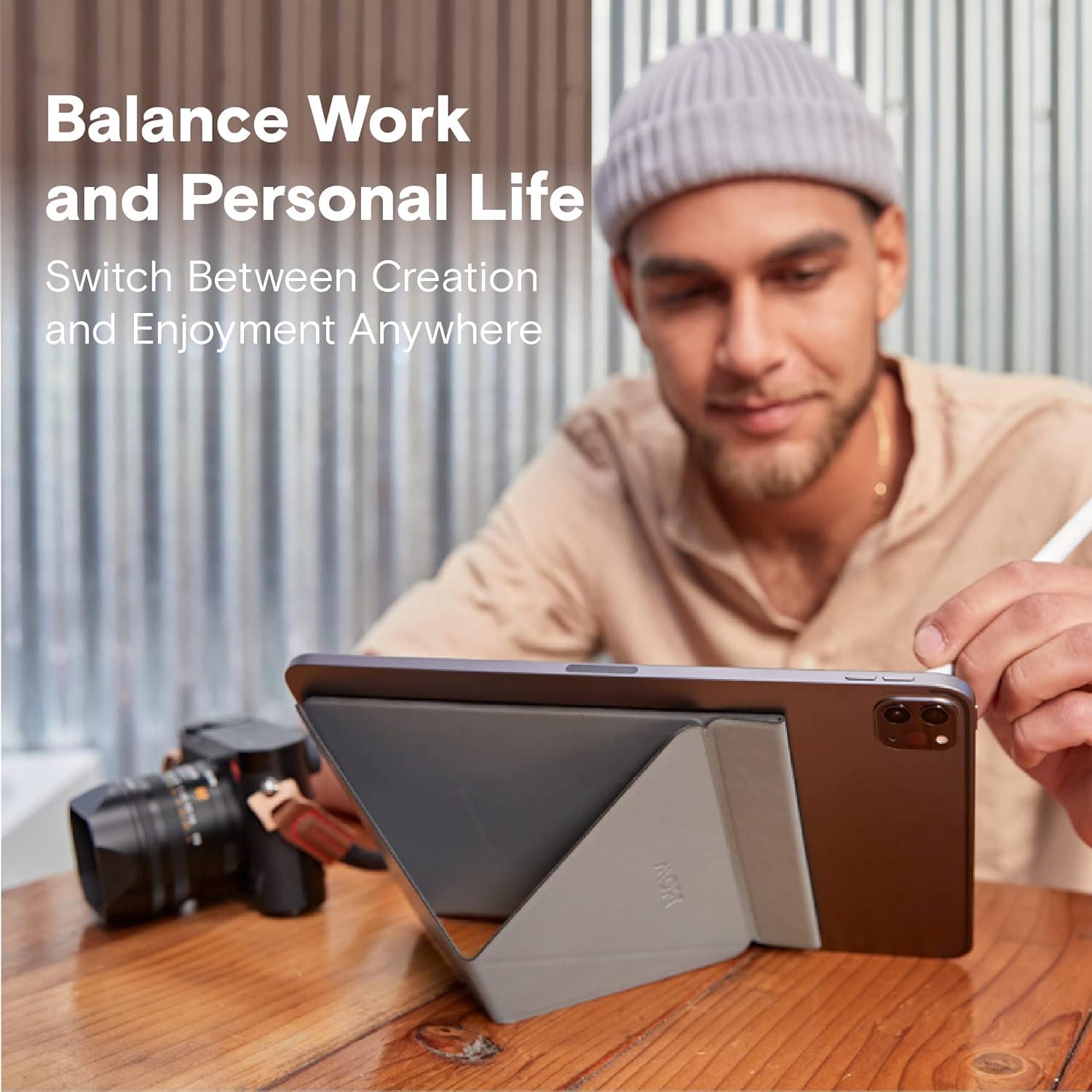 Soporte Adhesivo MOFT para Tabletas 7.9-9.7" Gris