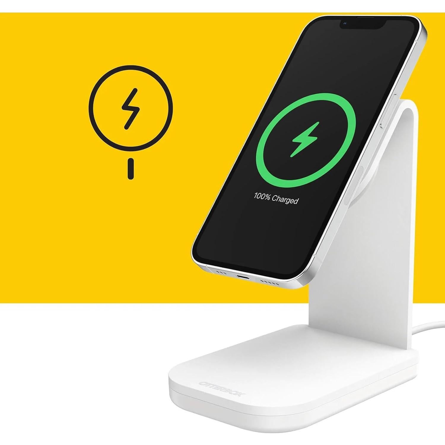 Soporte de Carga Inalámbrico OtterBox MagSafe 15W con Cargador 20W