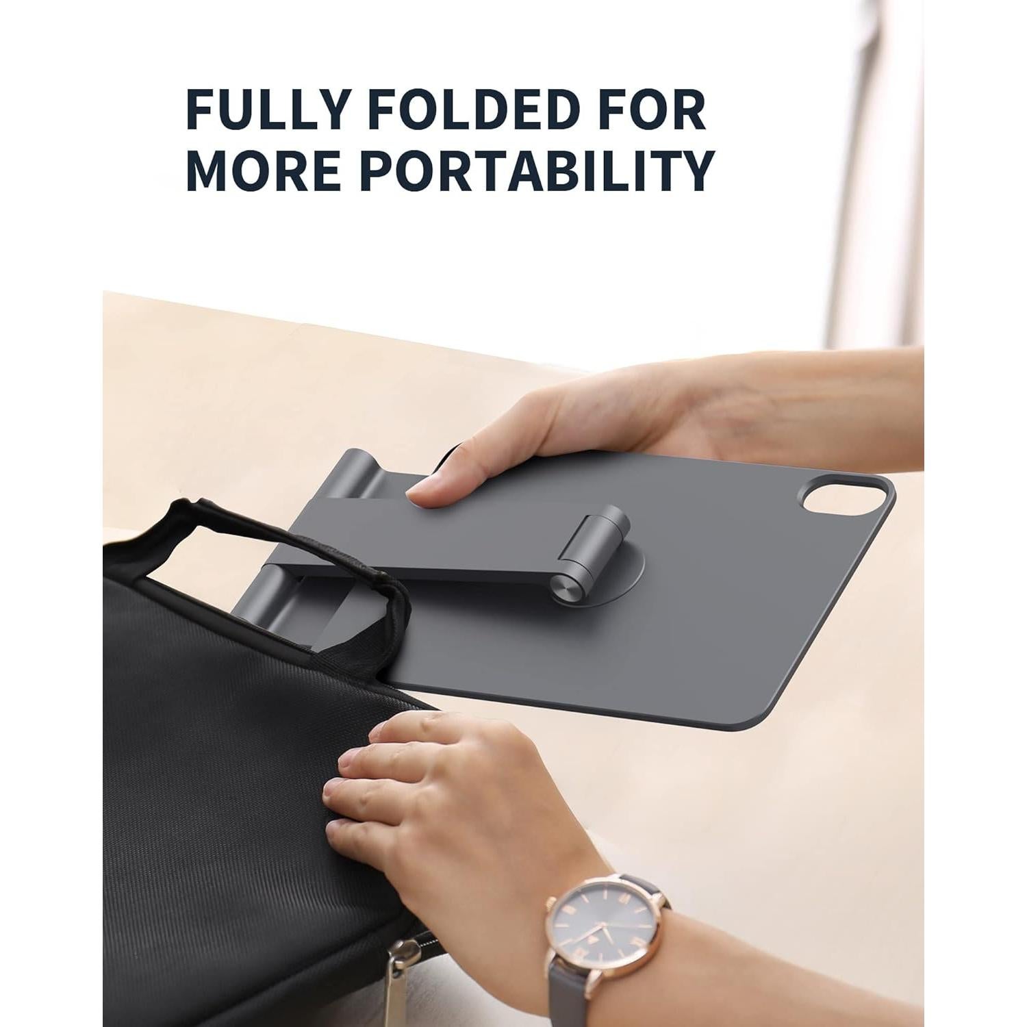 Soporte Magnético Plegable LULULOOK para iPad Mini 7/6 Gris