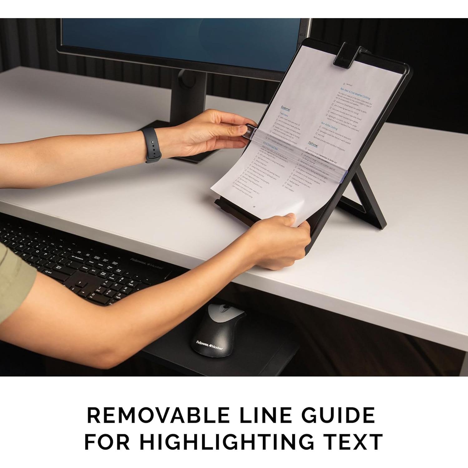 Soporte para Copias Fellowes 21106 Negro 125 Hojas