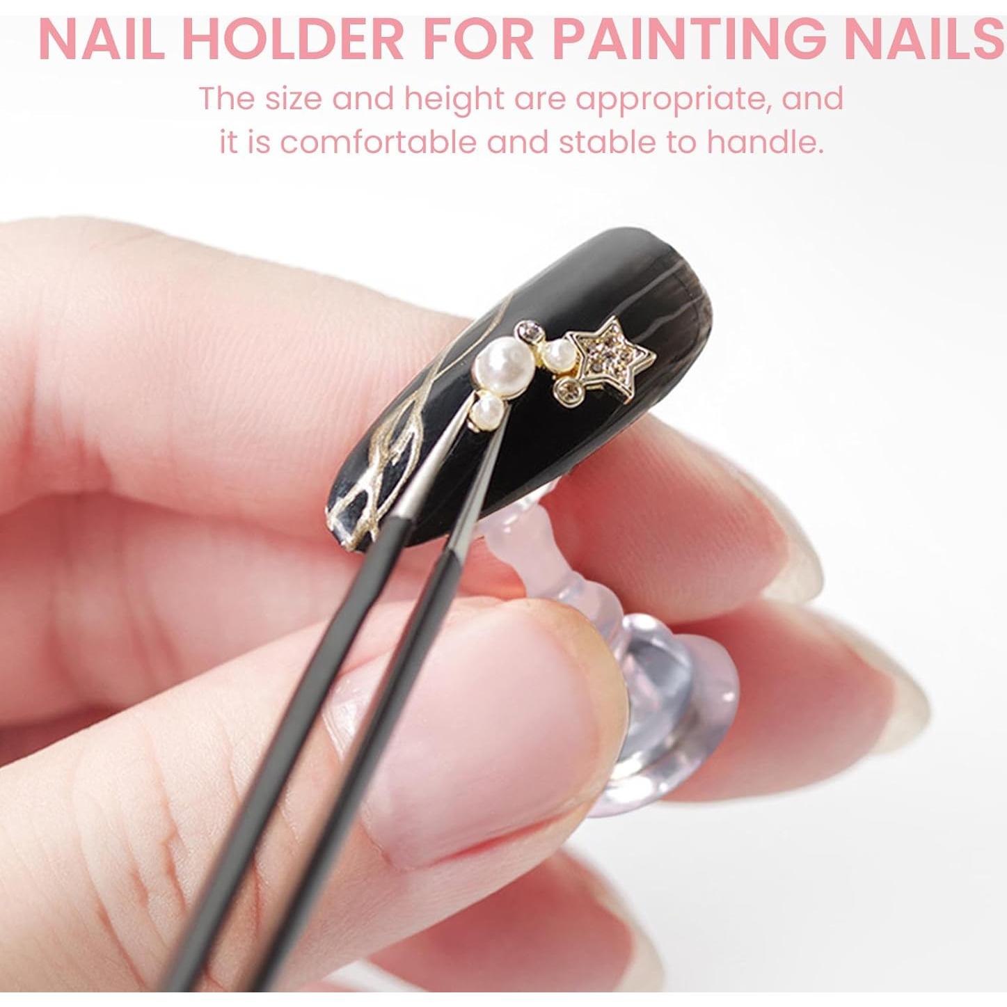 Soporte de Madera para Práctica de Uñas ESUOHYM Mediano