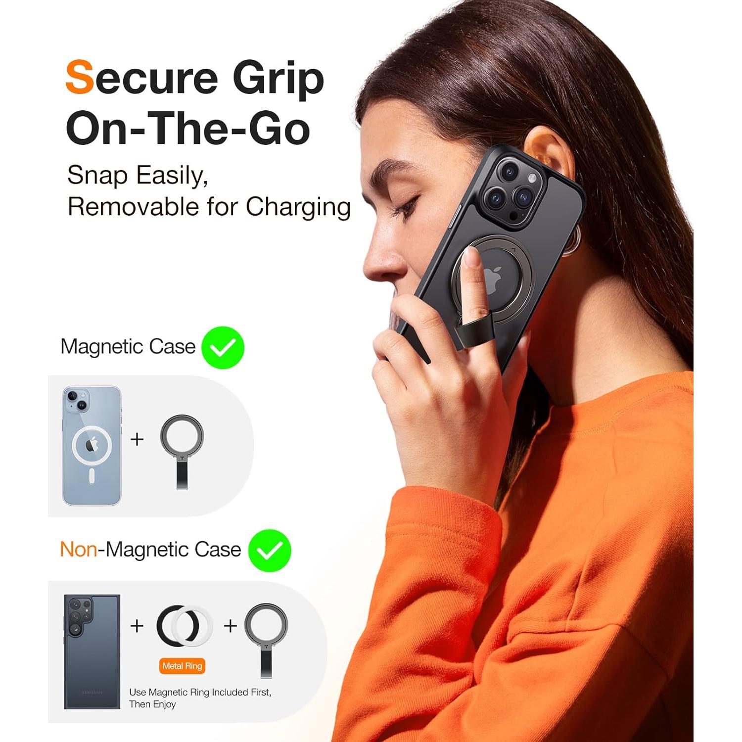 Soporte Magnético para Teléfono TORRAS Ostand Negro