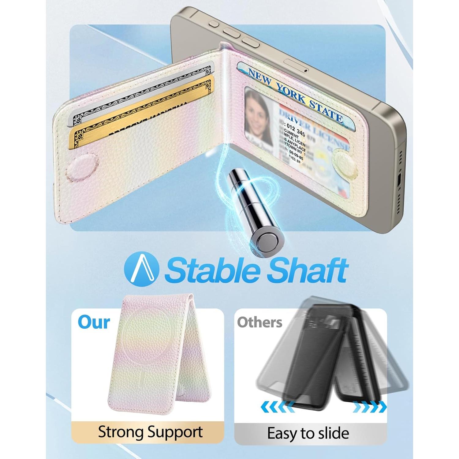 Cartera Magnética Shorogyt para iPhone 16/15/14/13/12, RFID