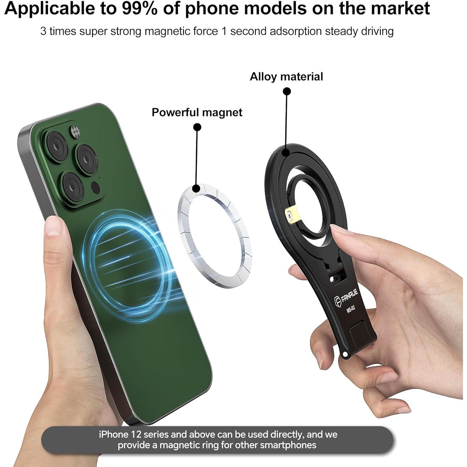 Soporte de Teléfono FANAUE Magnético Plegable para iPhone