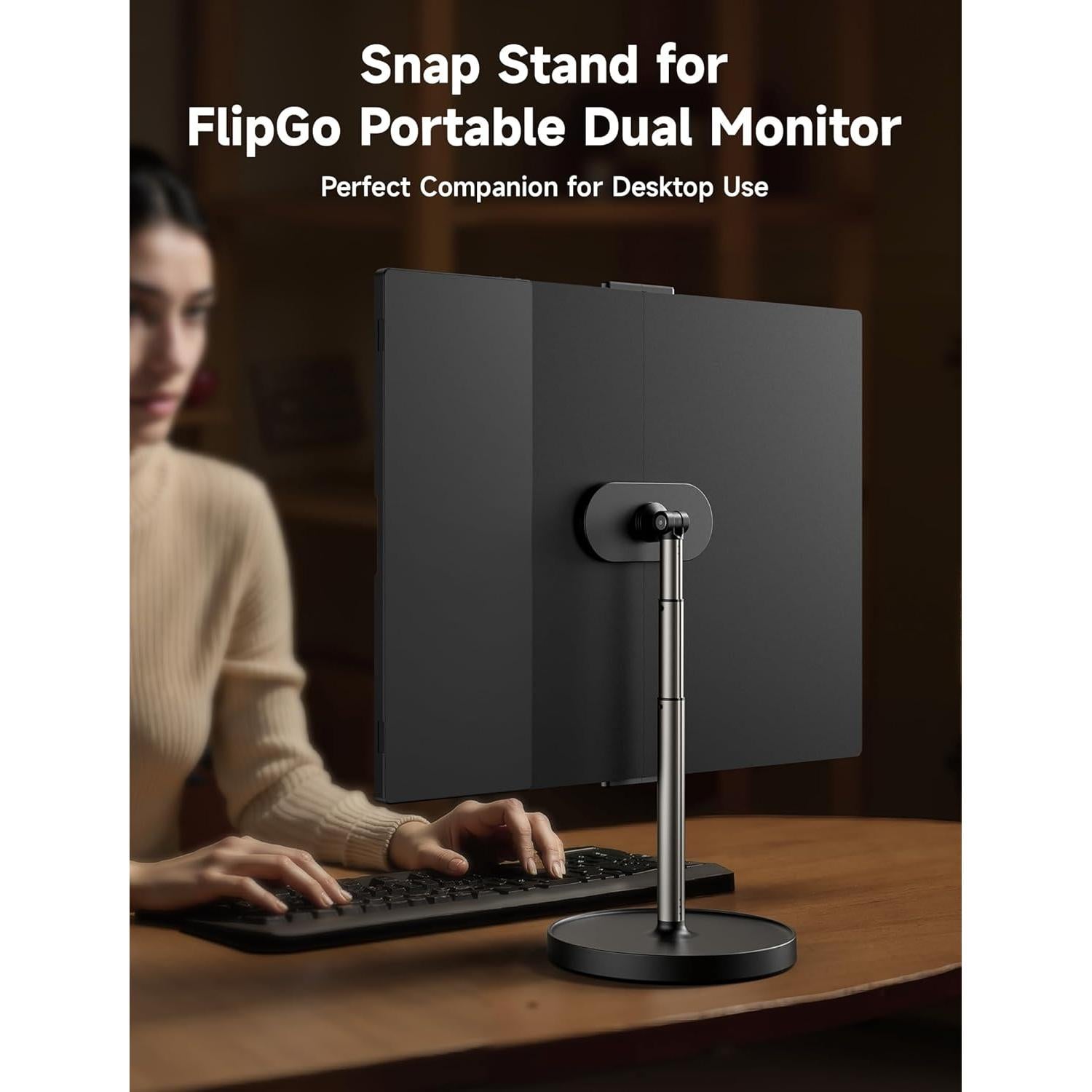 Soporte Magnético JSAUX para Monitor FlipGo 13.5" a 16"