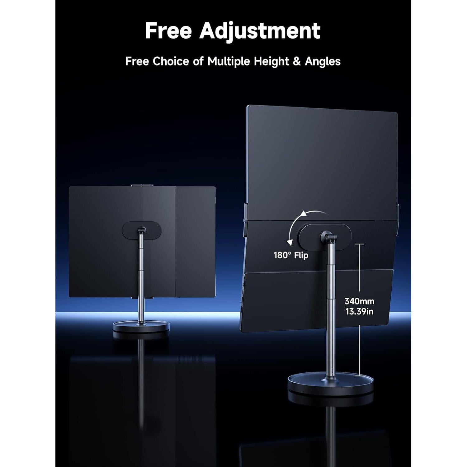 Soporte Magnético JSAUX para Monitor FlipGo 13.5" a 16"