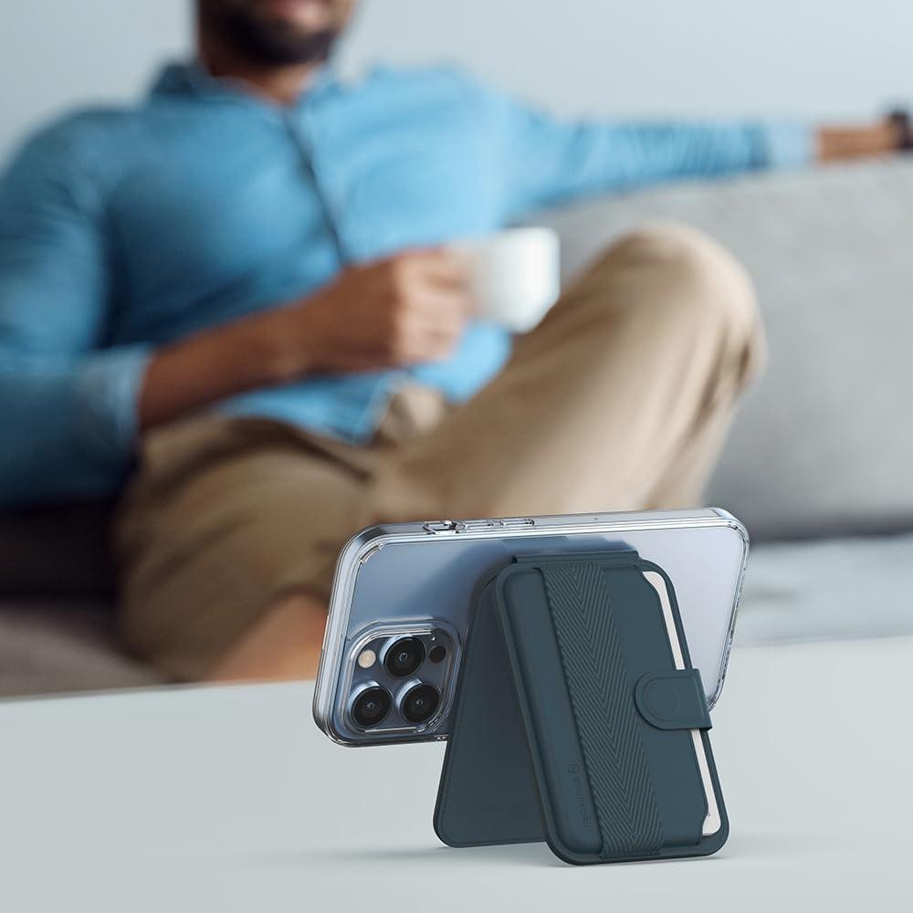 Cartera Magnética Sinjimoru para iPhone 16/15/14/13/12 Marrón