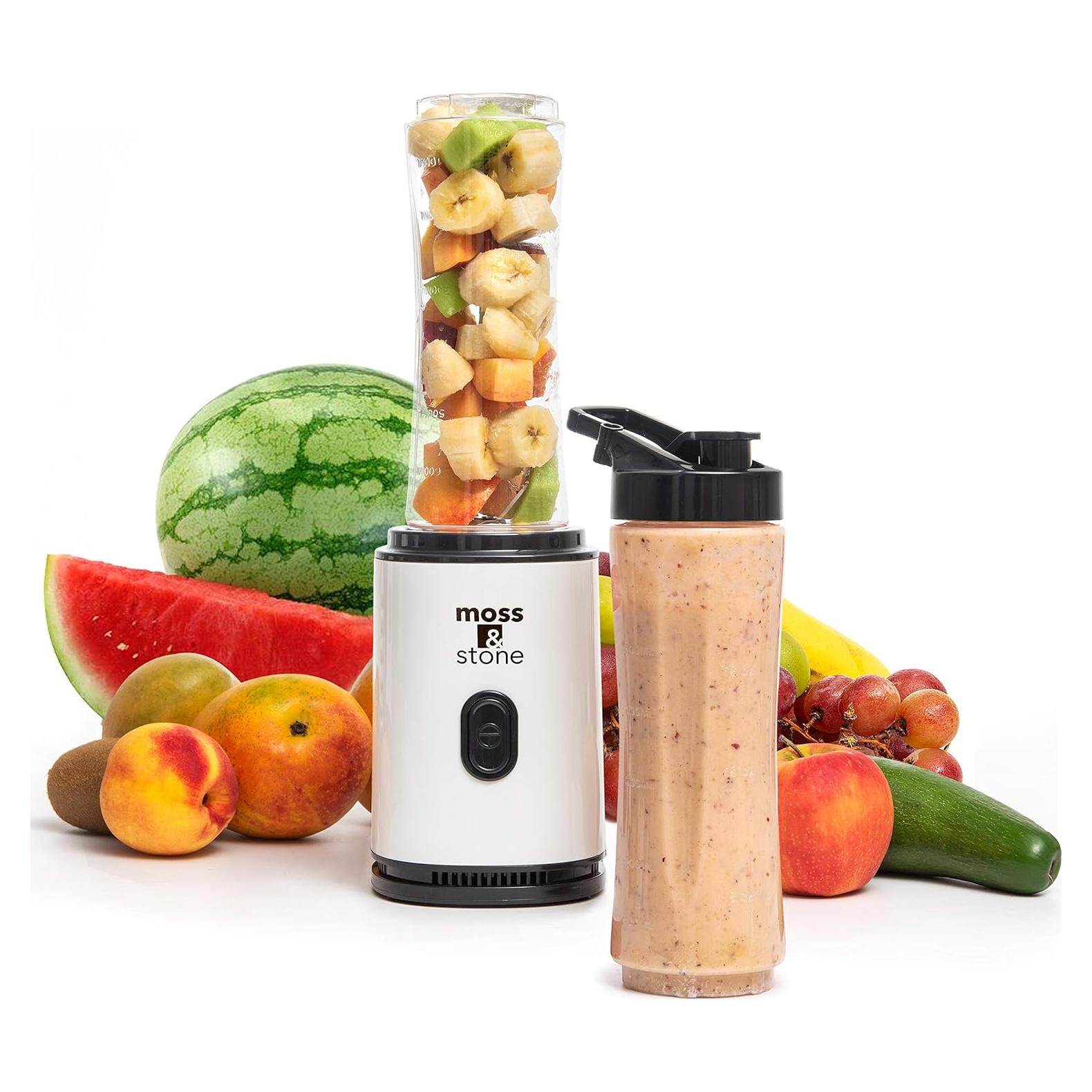 Licuadora Personal Moss & Stone 250W con Botella 20 oz