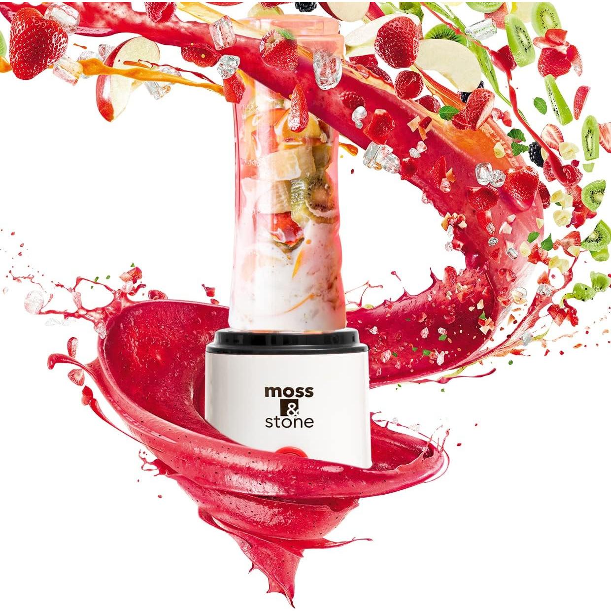 Licuadora Personal Moss & Stone 250W con Botella 20 oz