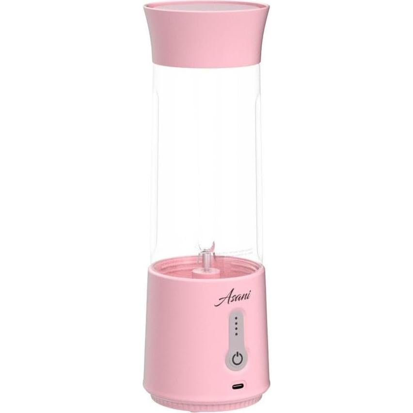 Mezclador Mini Portátil Asani Rosa 500ml Recargable USB