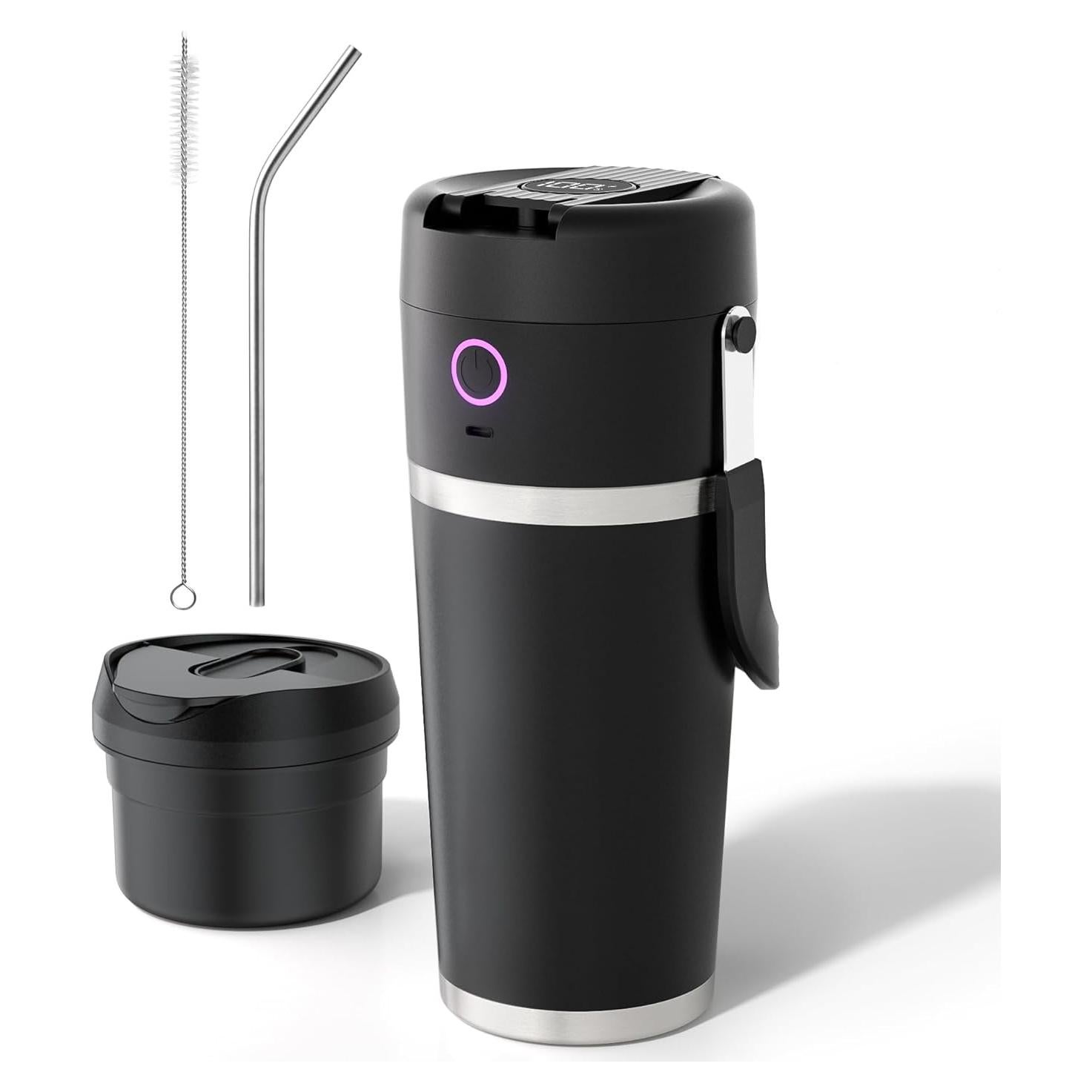 Licuadora Portátil Gofuch NKZ-60 590ml Acero Inoxidable