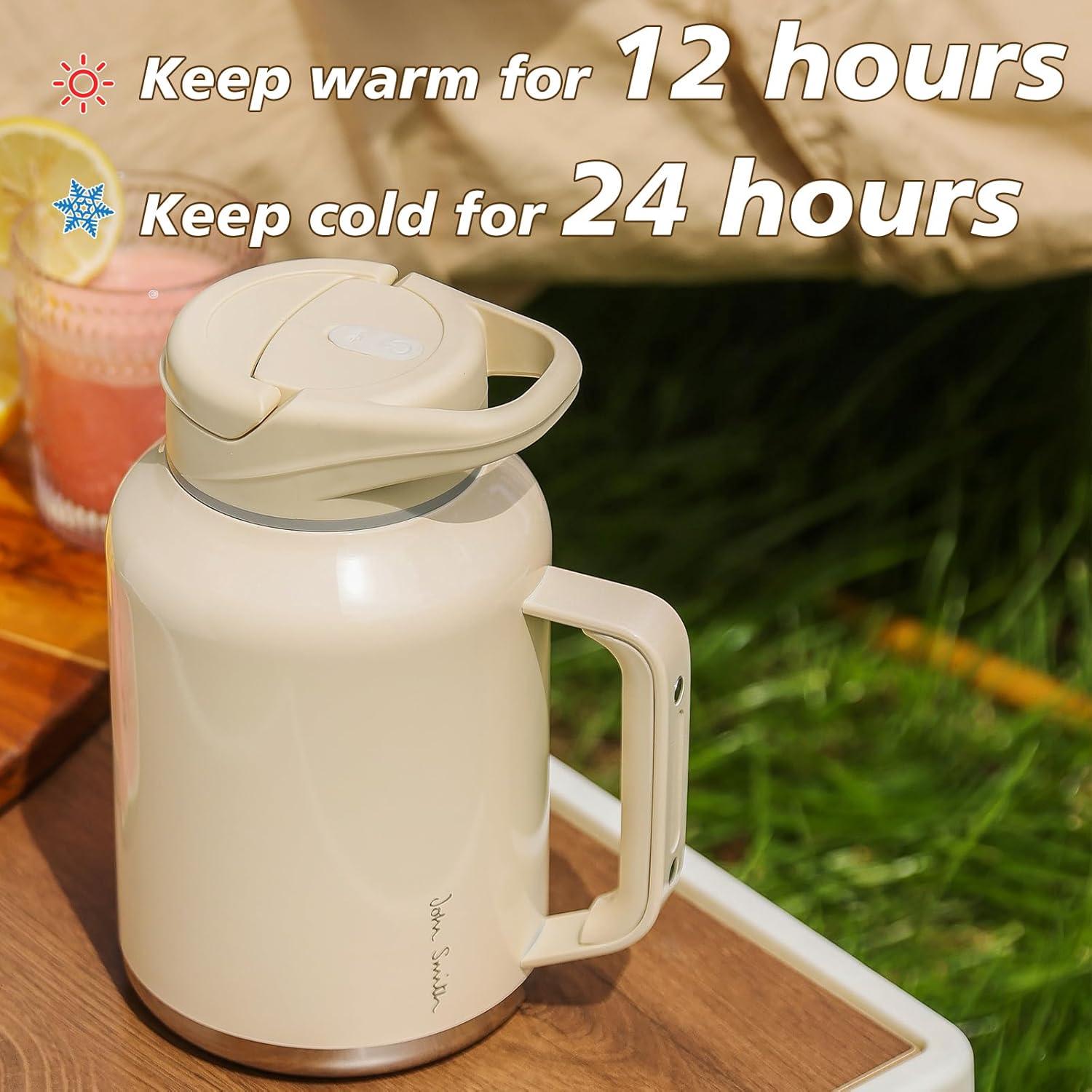 Licuadora Portátil John Smith 975ml Recargable USB Blanca