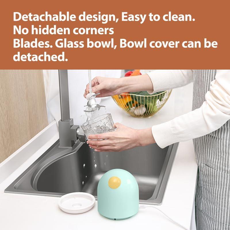 Procesador de Alimentos para Bebés DAKONG 300ml con Cuchillas