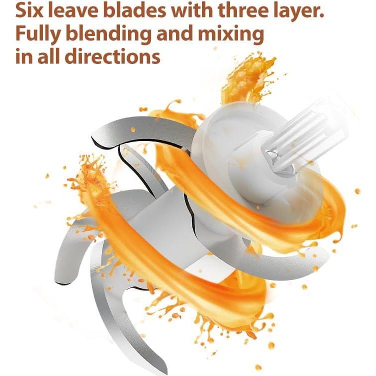 Procesador de Alimentos para Bebés DAKONG 300ml con Cuchillas