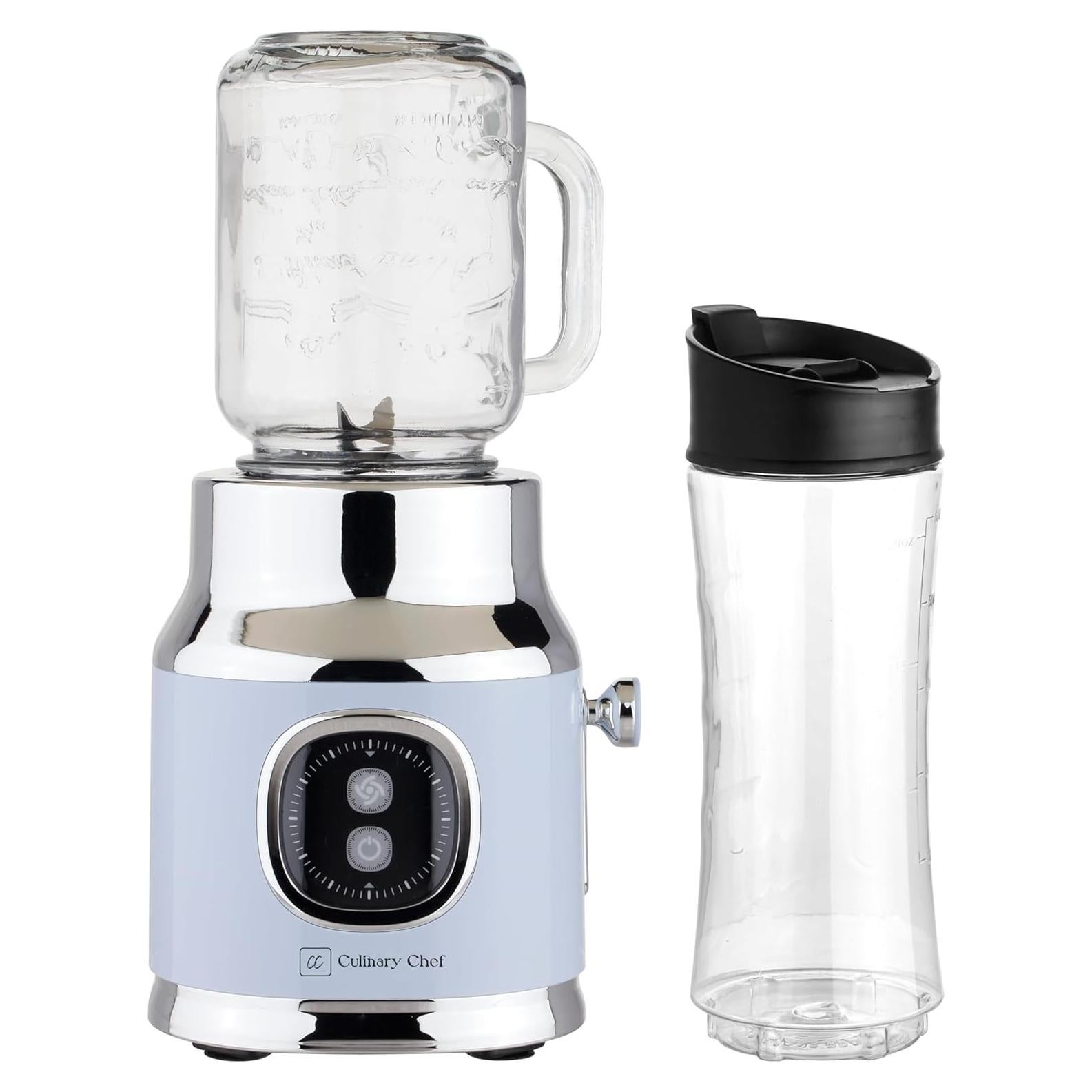 Mezclador Personal CULINARY CHEF Retro 300W Azul 600ml