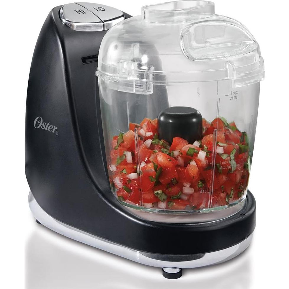 Picadora Mini Oster FPSTMC3321 3 Tazas 0.71L Negra