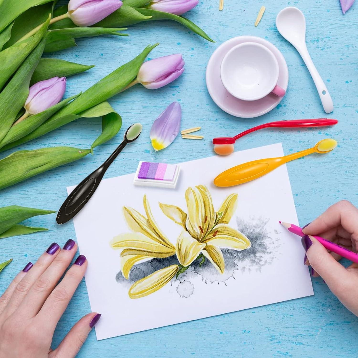 Pinceles de Mezcla de Tinta Mini YOUEON 20 Piezas 13.97 cm