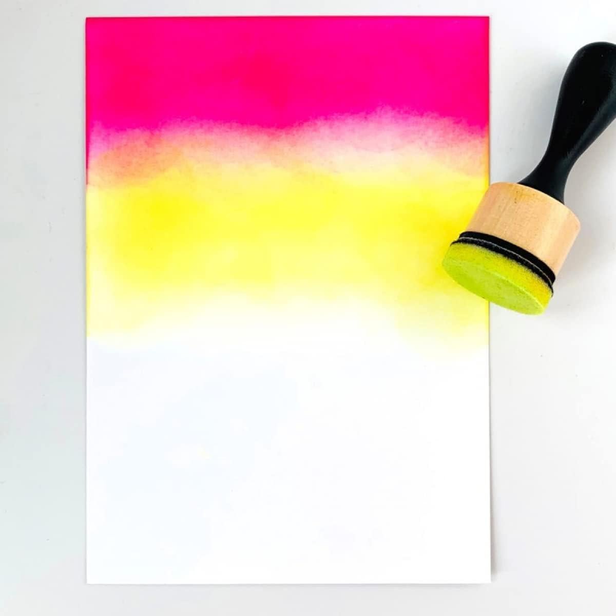 Juego de 46 Piezas Herramienta Mini Difuminado Tinta BAOFALI