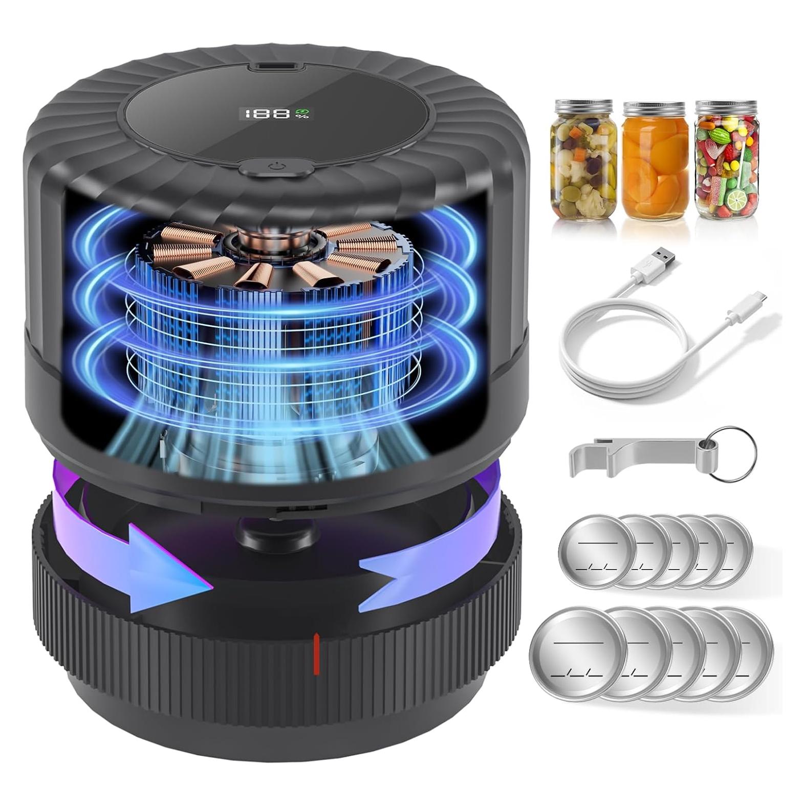 Sellador al Vacío Eléctrico SelePow VP06+ para Tarros