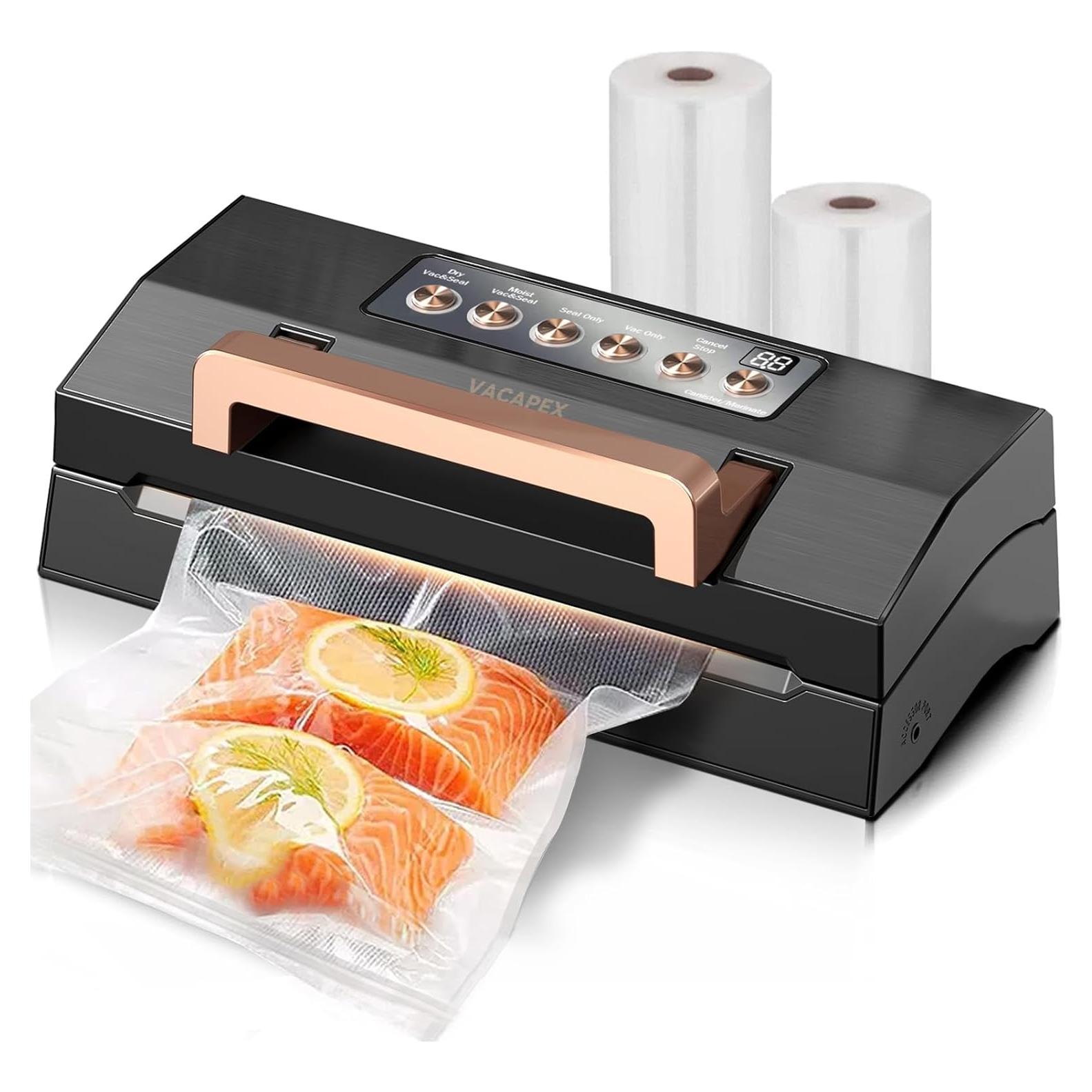 Sellador al vacío VACAPEX 2025 acero inoxidable 2.36 kg