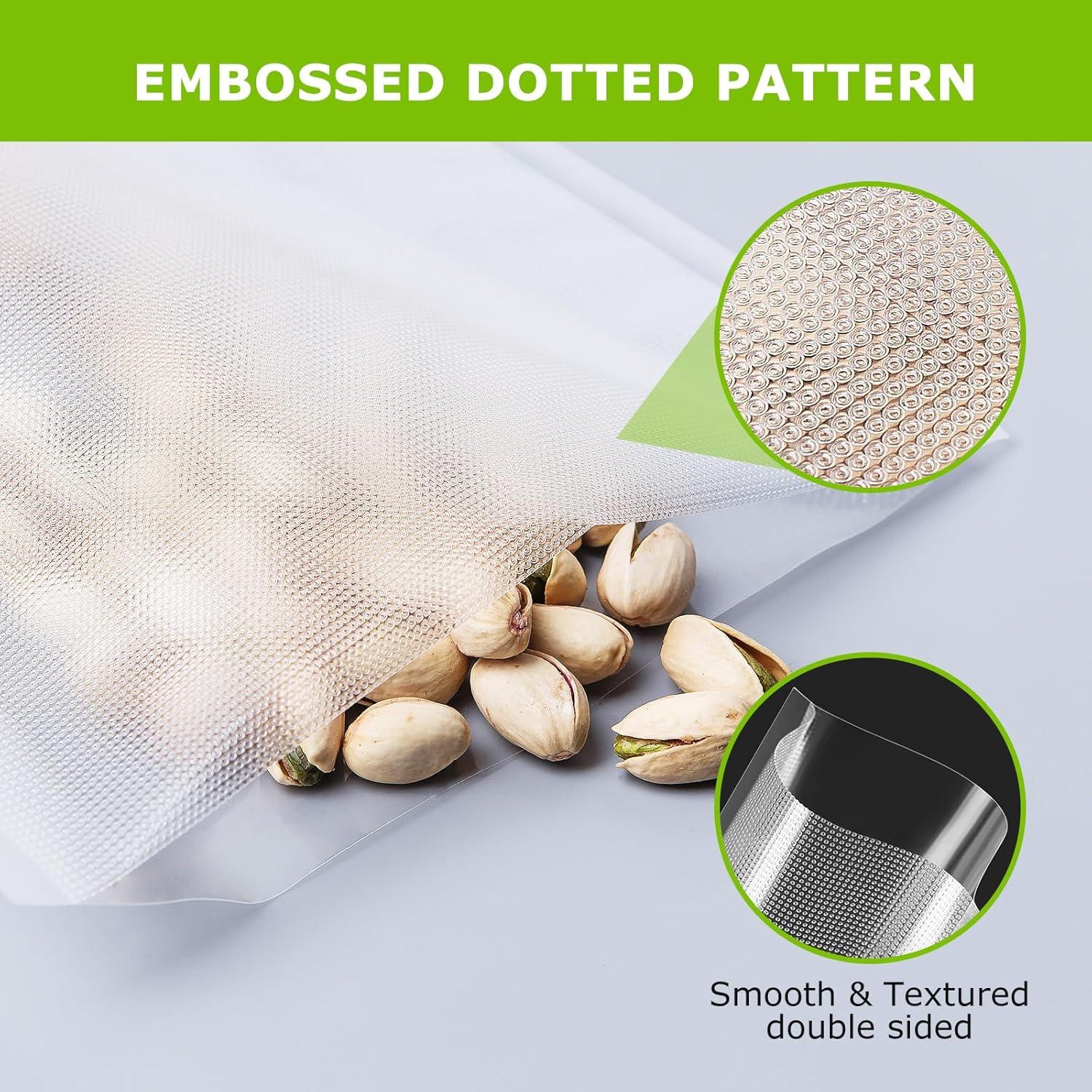 Bolsas de Sellado al Vacío Bonsenkitchen 50 Quart 20x30 cm