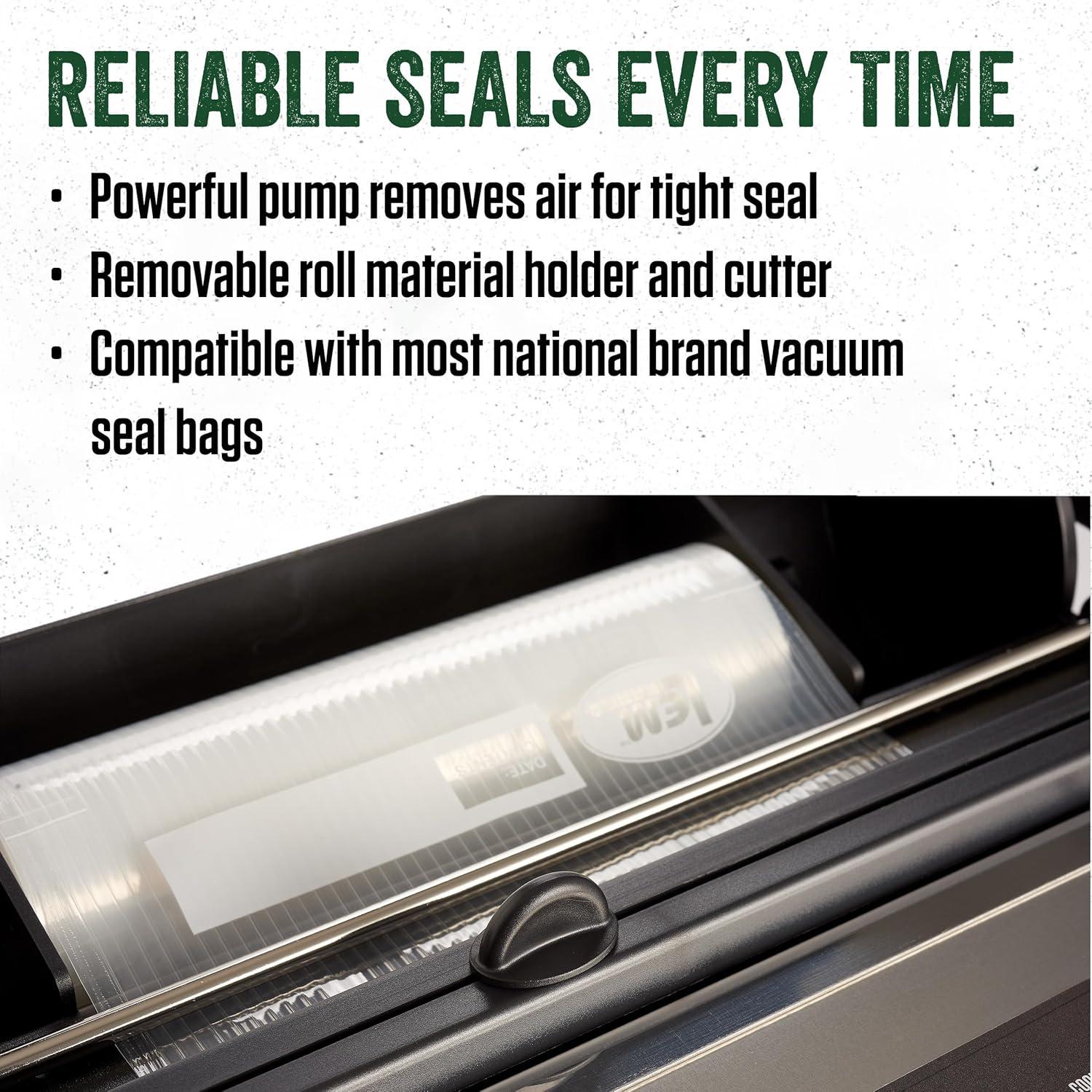 Sellador al Vacío LEM MaxVac 500 Automático 462W Plata