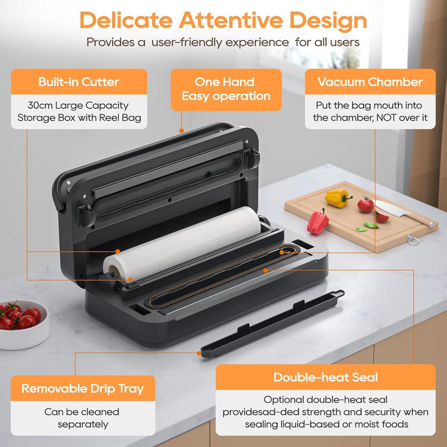 Máquina de Sellado al Vacío Tafunor VH5189 90Kpa Acero Inoxidable