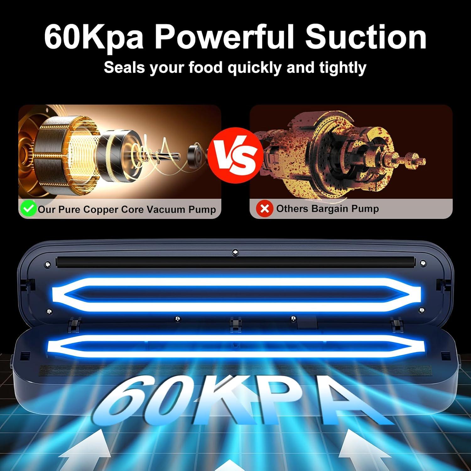 Máquina Selladora al Vacío COMTAR CTVS003 4 Modos Automática