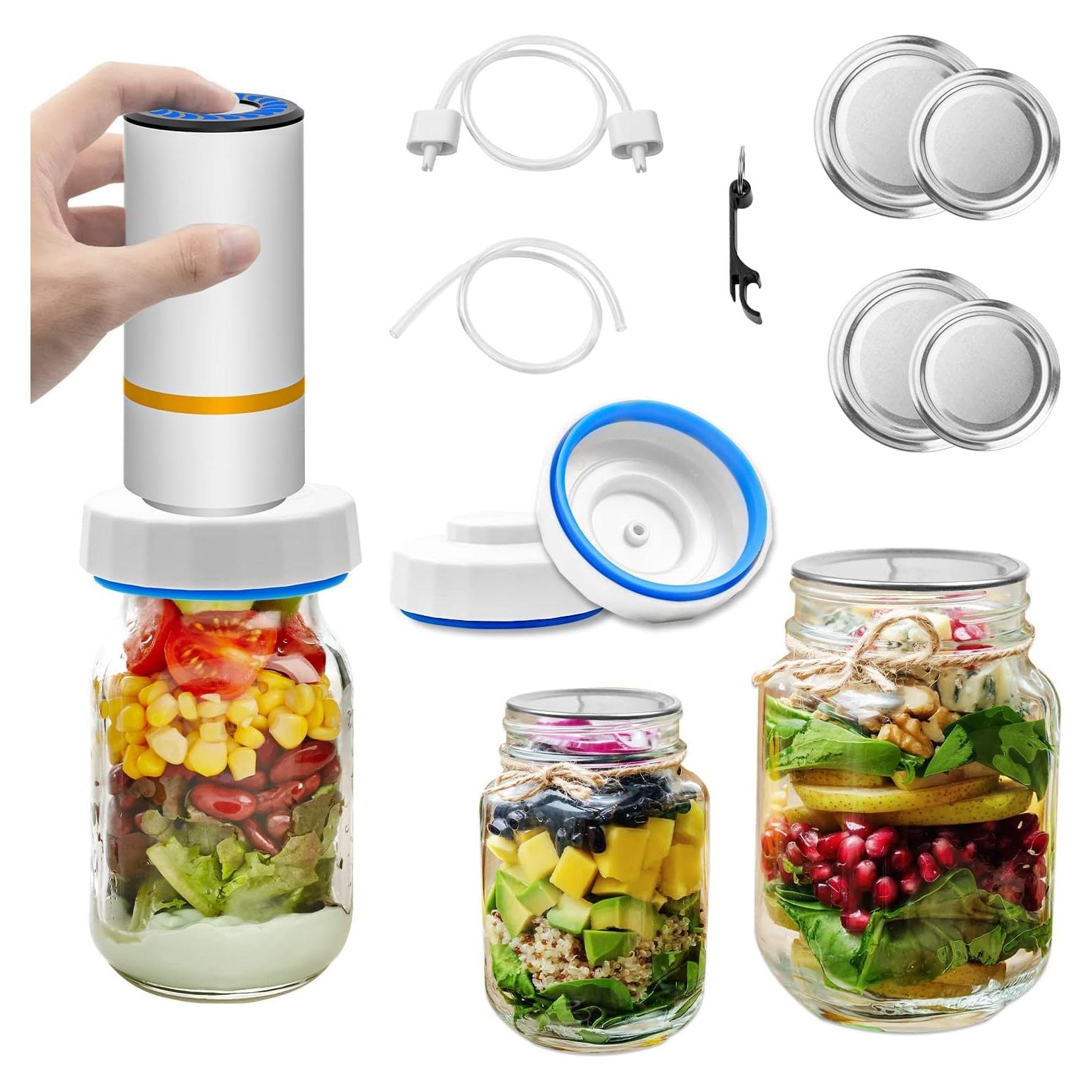 Sellador al vacío eléctrico Upmely para frascos de mason