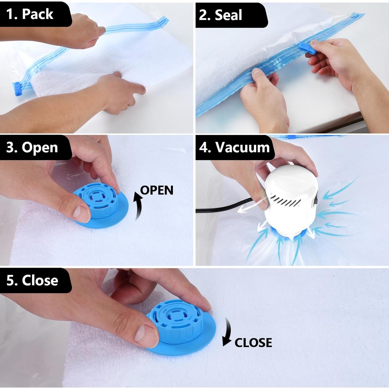 Bomba Eléctrica Portátil BAMCOO para Bolsas al Vacío